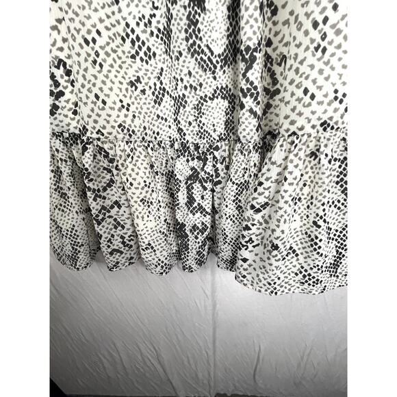NWT J. Crew women's snake print smocked dress, size XXS - Picture 11 of 15